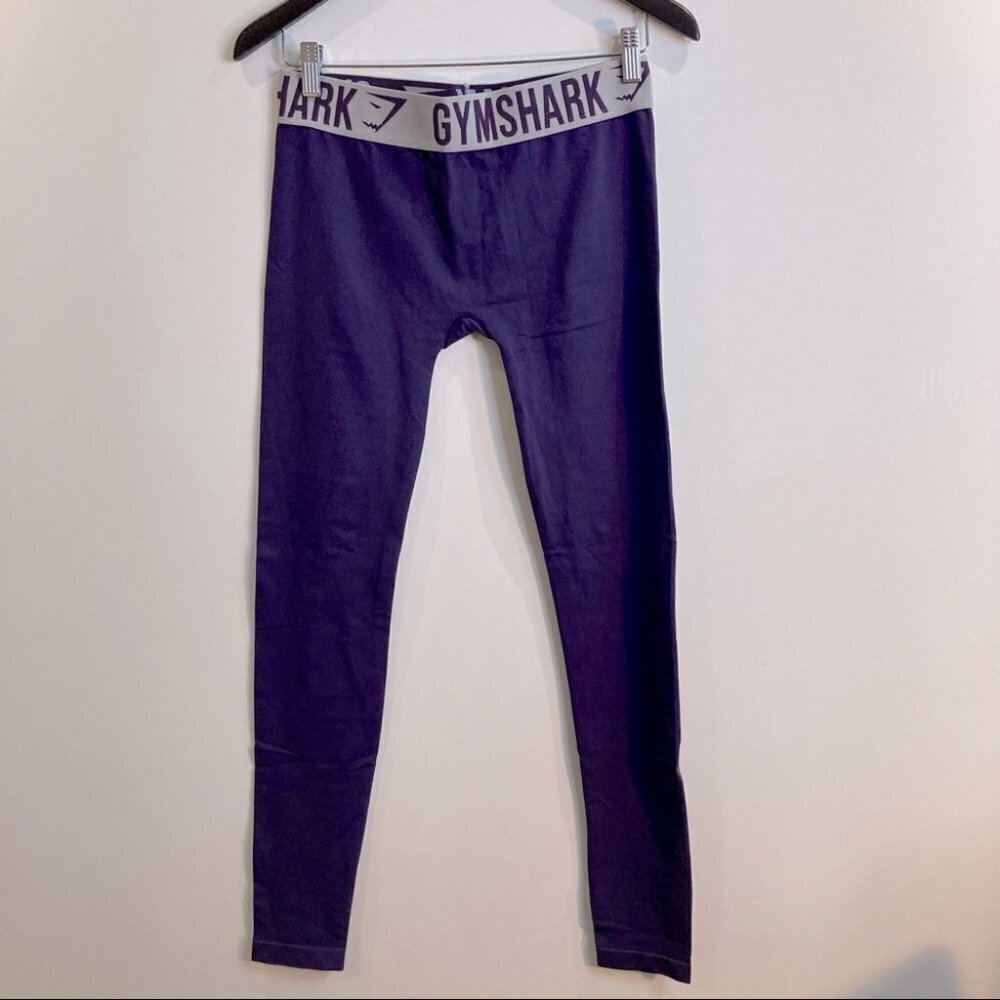 GYMSHARK Fit Sz L Leggings Broad  Waistband NWT